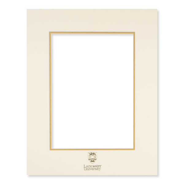 Lancaster University Deluxe Ivory Mount